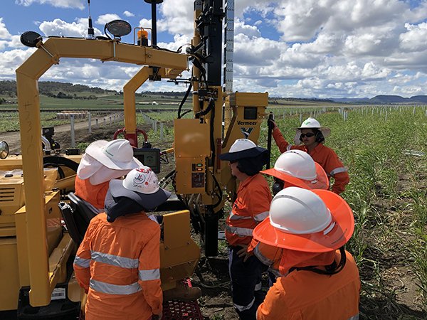 The project officially launched on site by Southern Downs Regional Council (SDRC) Mayor Tracy Dobie and University of Queensland Vice-Chancellor and President Professor Peter Høj.