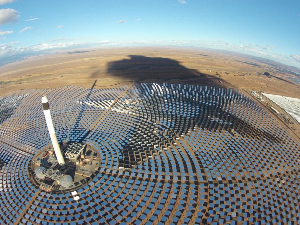 electricity generated by the plant annually.