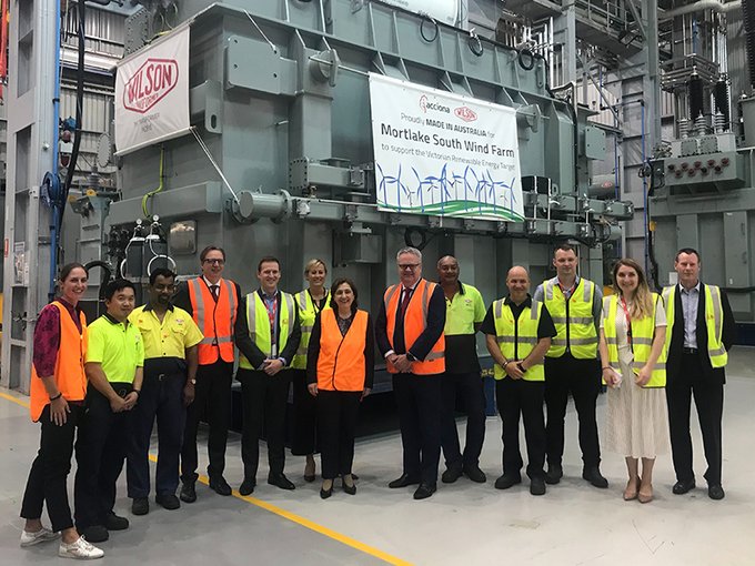 Wilson Transformers completes it delivery of transformer to site valued at around $2 million.