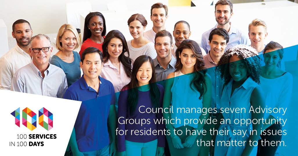 advisory groups formed by the council allow community members to have their say on issues they care about.