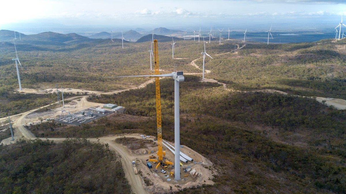 List of wind farms that are operational in Queensland, Australia