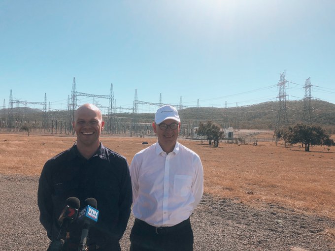 hectares of land available for use. According to Lacour Energy Company director Mark Rayner, the turbines would be positioned across eight cattle grazing properties, stretching 50 kilometres along the Broadsound Range and located on the backbone of the Powerlink 275 kV transmission network.
