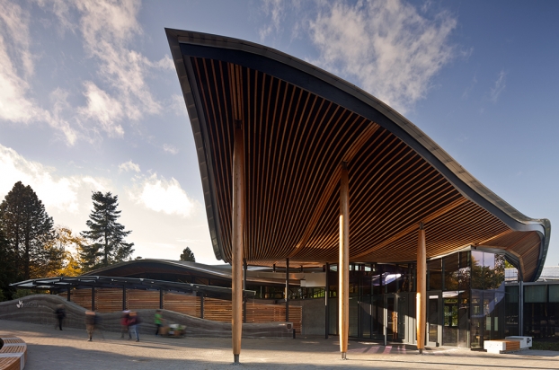 in  Sustainable building of the year. VanDusen Botanical Garden Visitor Centre by Perkins+Will