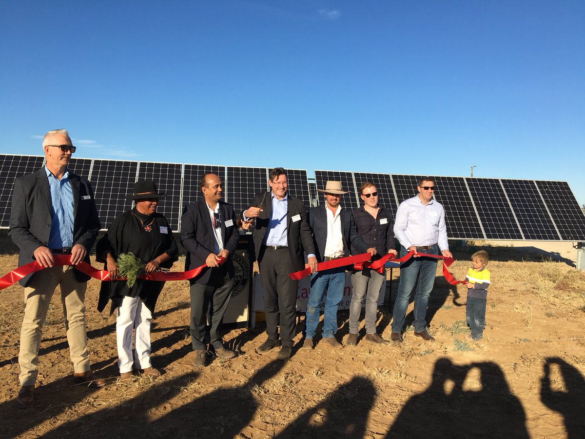 Project commissioned. Official opening ceremony held at site.