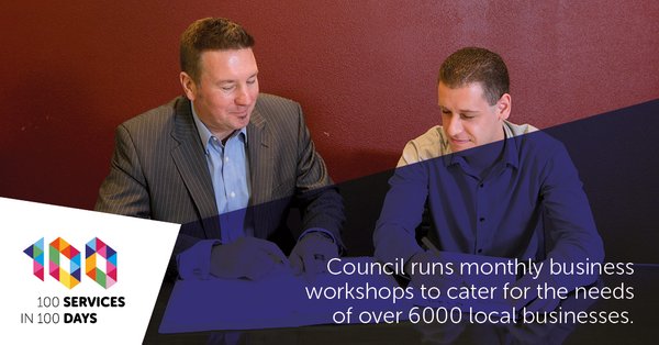 local businesses that benefit from free or low-cost workshops conducted by the council.