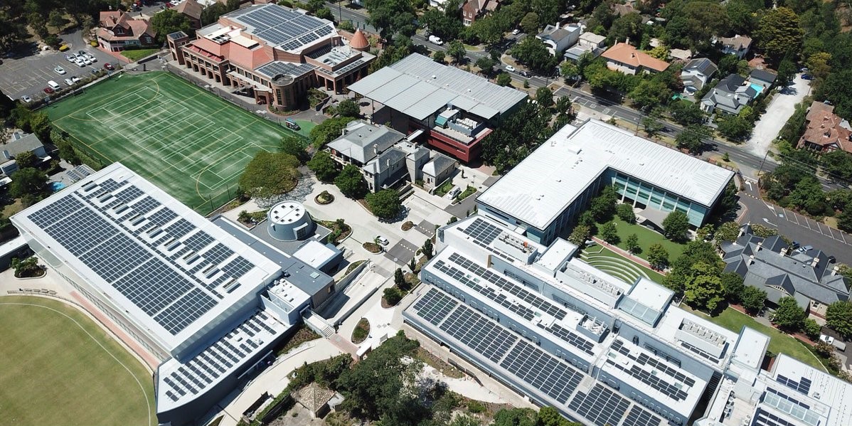installed capacity of rooftop solar system at - Camberwell Grammar School - one of Melbourne's most prestigious private schools. The best part of this solar project, is that the idea was entirely driven by the school's student council.