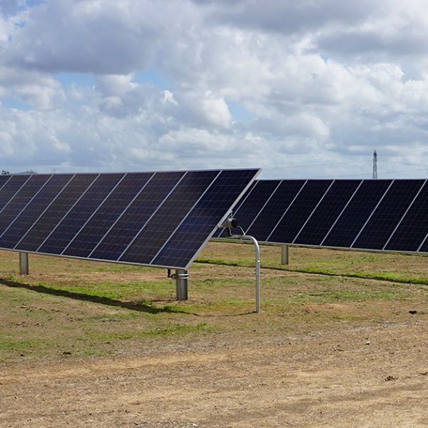 Pacific Hydro announces the final solar panels have been installed for Phase I.