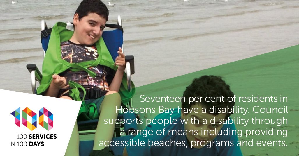 of council residents have a disability. Council supports people with a disability with various programs and services.