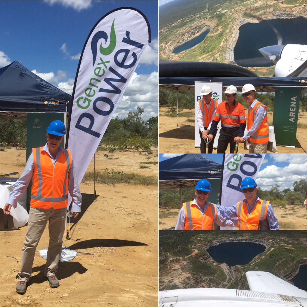 Ground breaking ceremony held at site.