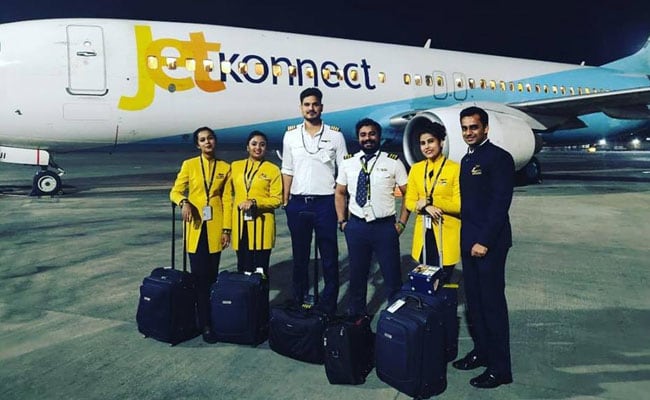 Last flight operated before suspension of services. Flight number S2 3502 left Amritsar late on Wednesday night (17 Apr 2019) and arrived in Mumbai early on Thursday morning (18 Apr 2019).