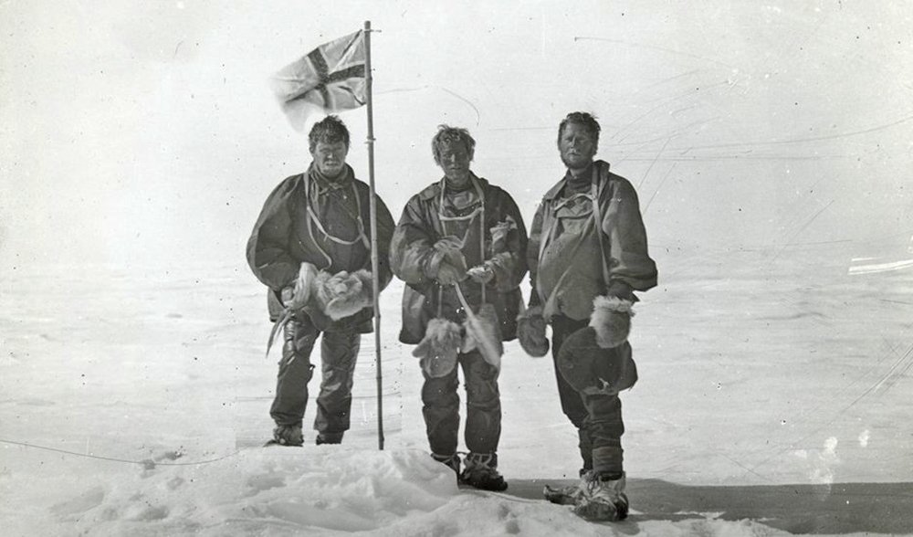 On this day, 3 Australians - Douglas Mawson, T.W. Edgeworth David and Alistair Mackay - braved frostbite, starvation and 2028 km of difficult Antarctic terrain to reach the South Magnetic Pole.