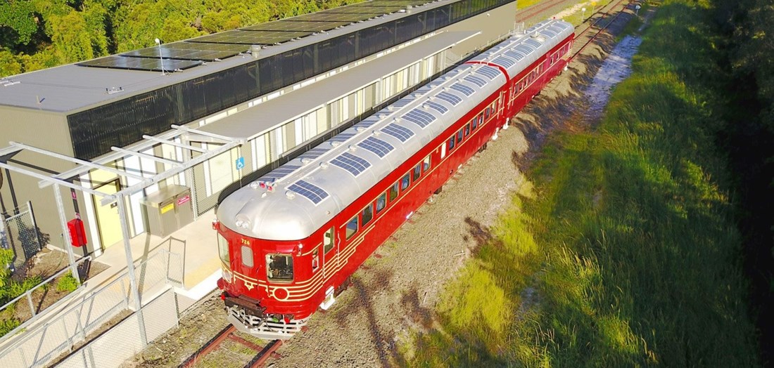 Clean Energy Finance Corporation's (CEFC) investment in Sunman Energy, manufacturer's of eArc solar panels. Made from a lightweight polymer composite material, these panels are 70% lighter than a glass panel. This makes them cheaper to transport and easier to install because they can be glued to a surface. Sunman will use the capital to further develop and deploy this technology and to optimise its installation processes.