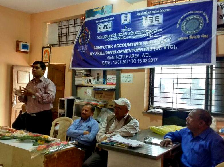 Project affected persons will receive training in computer based accounting over a period of one month at North Wani in Yavatmal district of Maharashtra. The training will be held from 16 Jan 2017 to 15 Feb 2017.