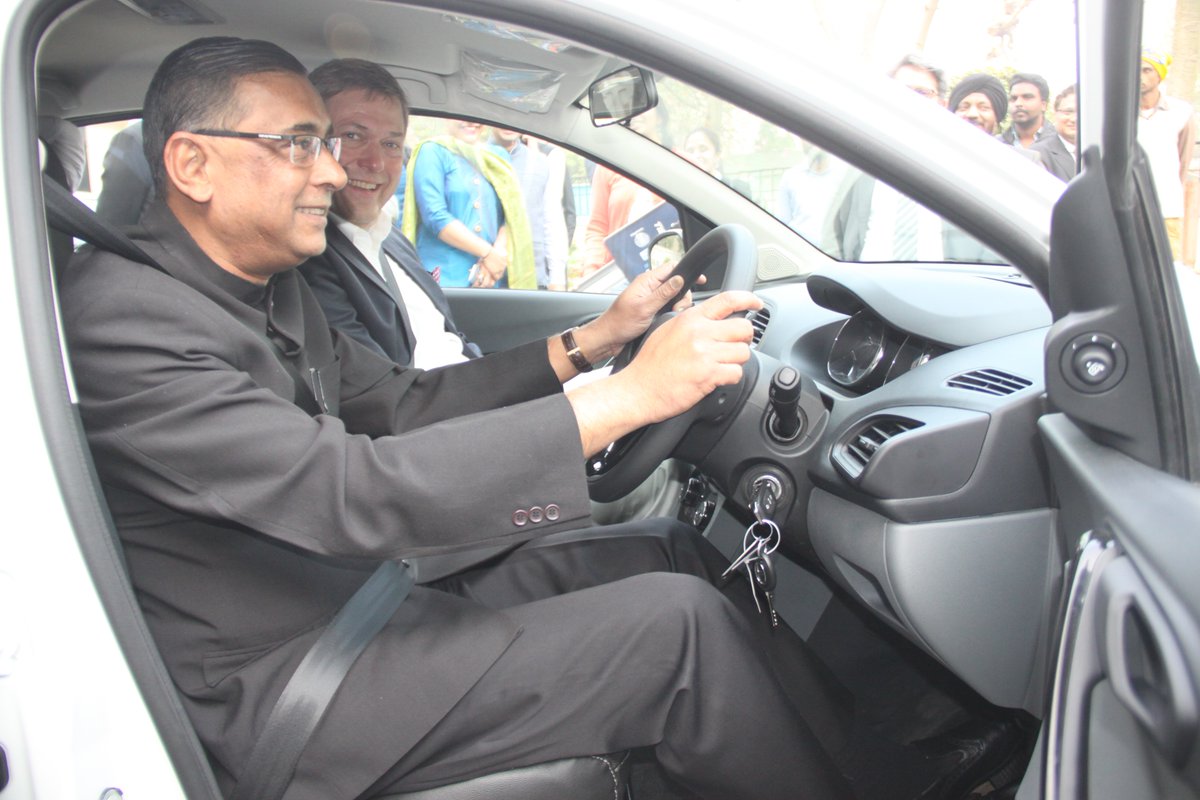 Tata Motor supplies the first set of Tigor EVs.