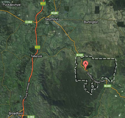 Approximate area available for the project.