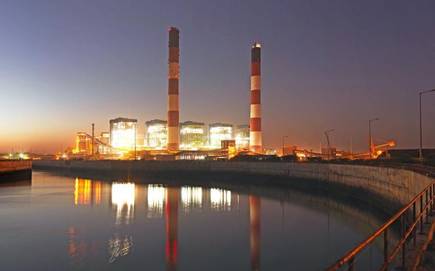Mundra Ultra Mega Power Project in Gujarat. Fuel source: Imported coal. Status: Commissioned by Tata Power in 2012, but embroiled in a legal fight with electricity regulator over compensatory tariff. Currently losing Rs. 0.93 per every unit of electricity generated.