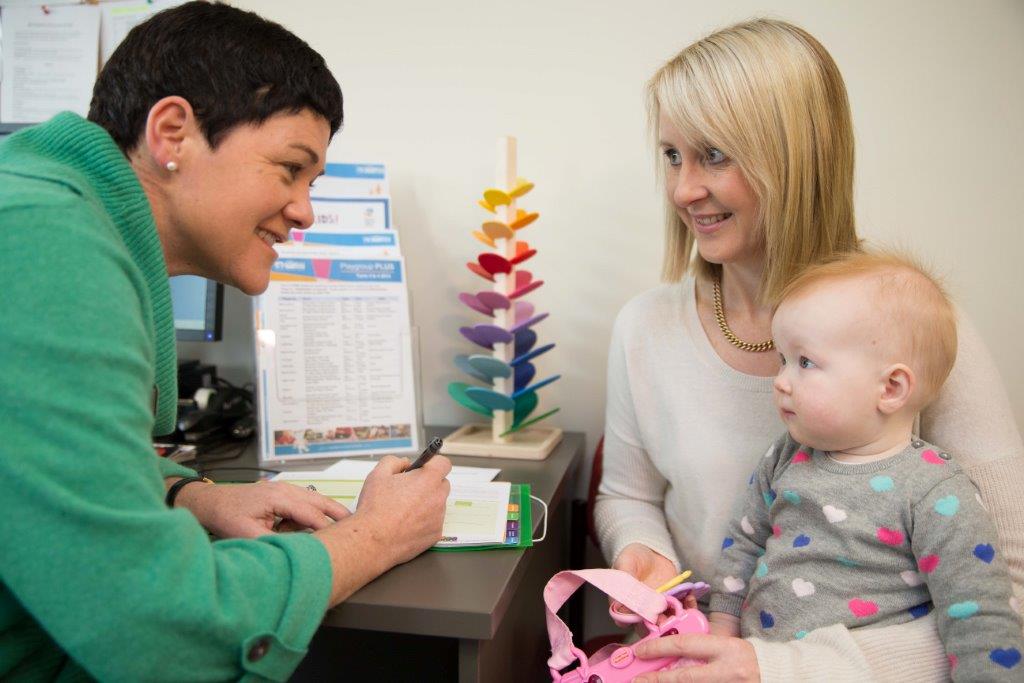 Number of families that have benefited from Golden Plains Shire kindergarten & childcare services over the last year. Pictured: MCH Nurse Caroline!