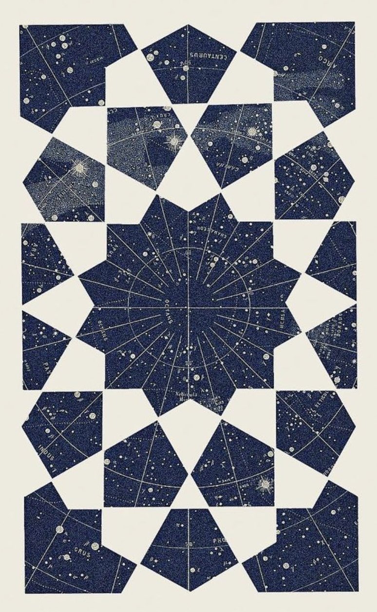 Shaimaa Osman is a Dutch-born, North African Sudanese junior doctor & artist based in Devon. She is renowned for her creative approach to Islamic art, through an exploration of geometry, calligraphy, maps & collage.