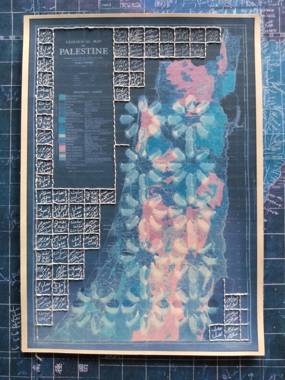 For British Muslim Artist Shaheen Ahmed empathy is central to her practice. Islamic geometry is core to her work, and she explores social justice using maps as a tool for conversation.