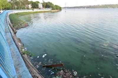 Volume of sewage that enters the Upper Lake. Also known as Bhopal Taal, a Ramsar Convention site and constructed during the rule of Raja Bhoj (1010–1055 CE), the lake is the lifeline of the city as it supplies close to 40% of its drinking water. (MLD = million litres a day)
